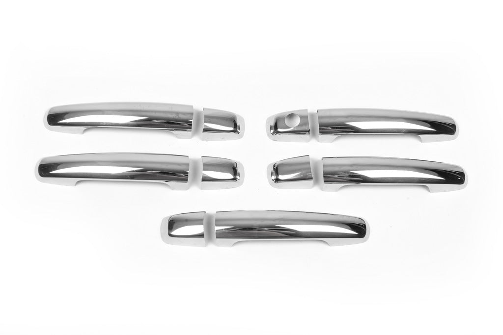 Chrome Door Handle Covers (5 pcs, Stainless Steel, without Sensor) for Suzuki Grand Vitara 2005-2017 - image 5
