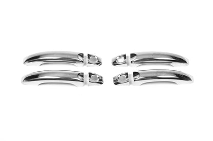 Chrome Door Handle Covers (4 pcs, Stainless Steel) for Volkswagen Amarok 2010-2022 - image 4