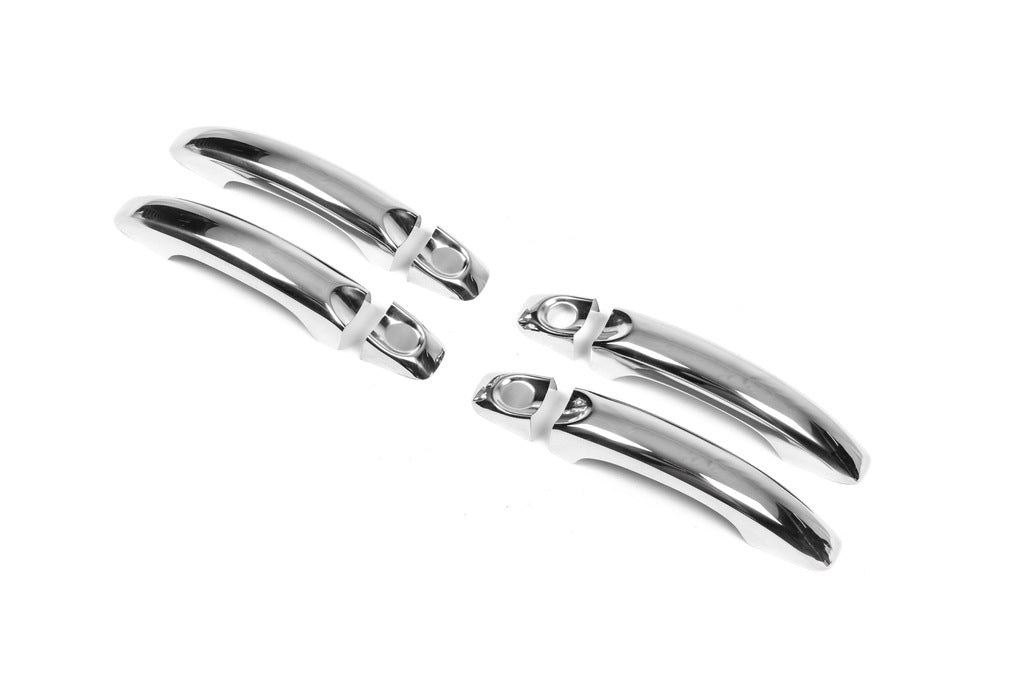 Chrome Door Handle Covers (4 pcs, Stainless Steel) for Volkswagen Amarok 2010-2022 - image 2