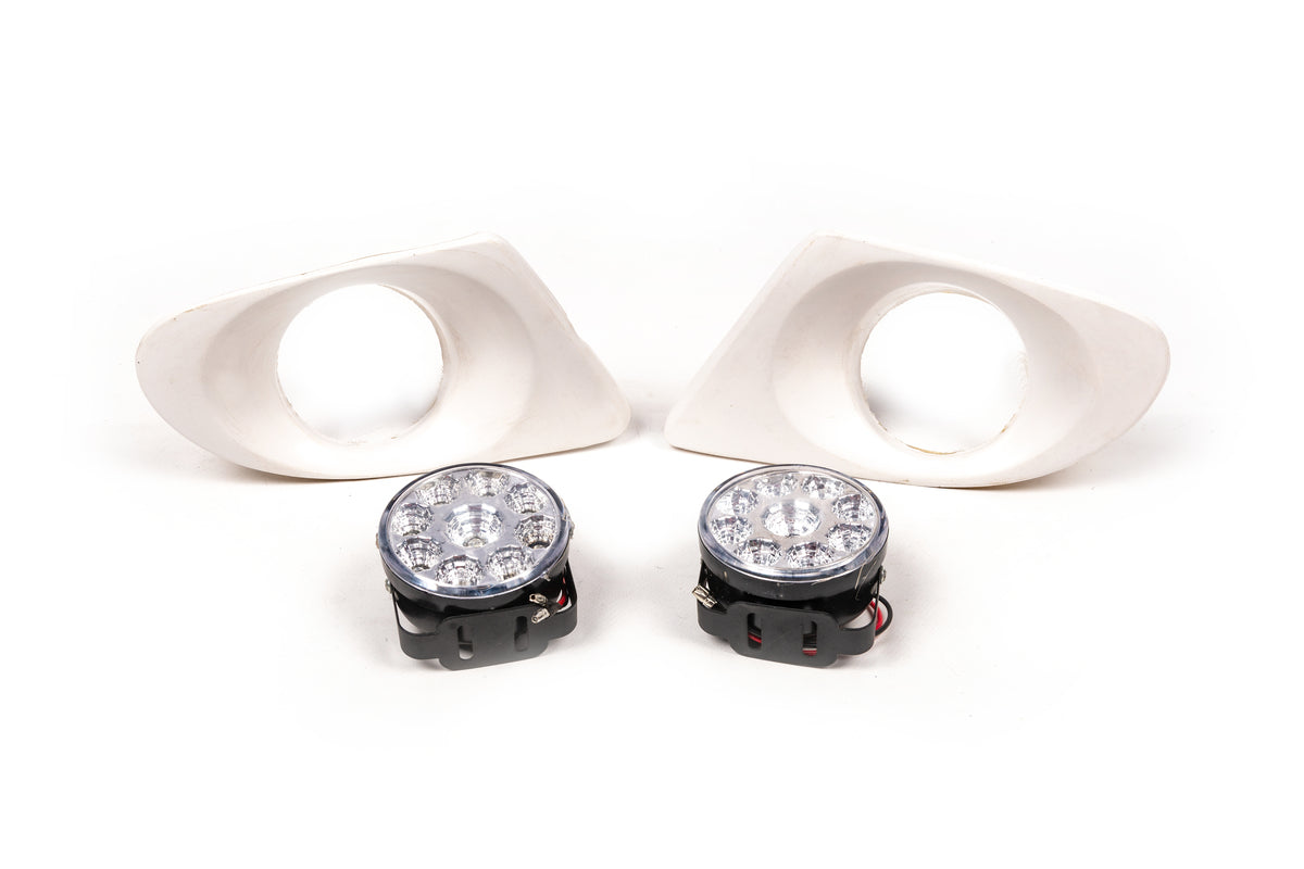 LED Fog Lights in Bumper (2 pcs, primed) for Mercedes Vito W639 2004-2014 - image 1