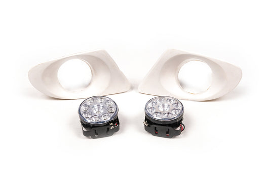 Fog lights in bumper (2 pcs, primed) for Mercedes Viano 2004-2014 - image 1