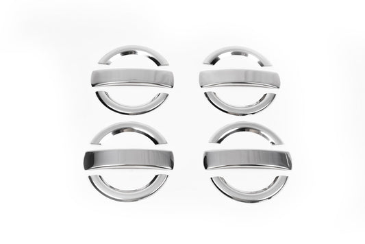Pads on handles (4-piece, stainless steel) for Fiat Doblo I 2001-2005 - image 2