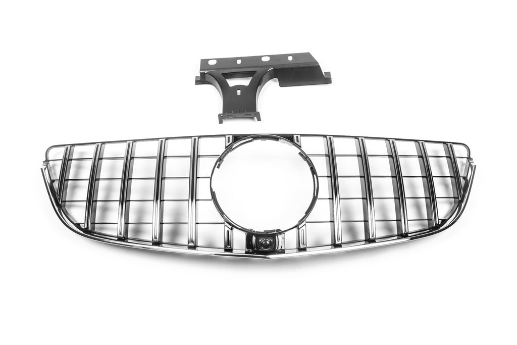 Front Grille (2014-2016, GT Panamericana) for Mercedes E-сlass coupe C207 2010-2017 - image 2