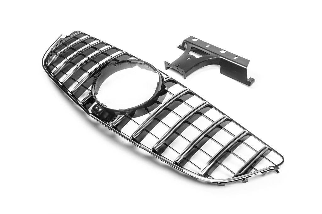 Front grill (2014-2016, GT Panamericana) for Mercedes E-class coupe C207 2010-2017 - Reelken Auto