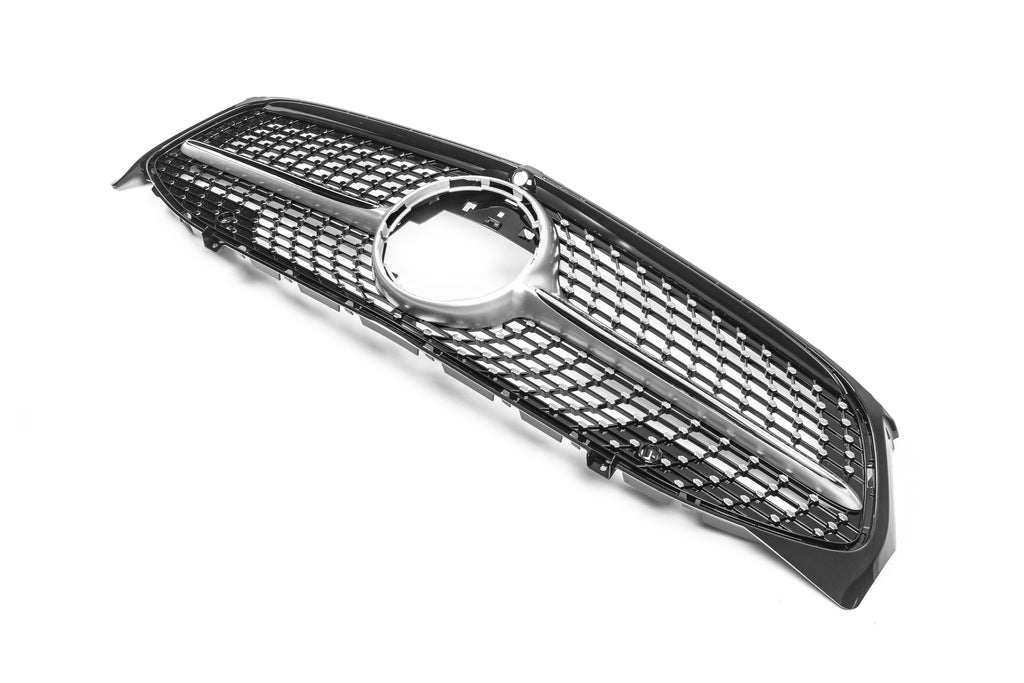 Front Grille Diamond Silver (for 2019-2022) for Mercedes CLA C118 2019- - image 4