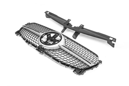 Front Grille Diamond Silver (for Base 2019-2023) for Mercedes GLE coupe C167 2019- - image 3