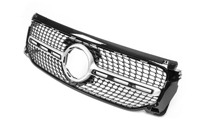 Front grill Diamond Silver for Mercedes GLB X247 2019↗︎ - image 3