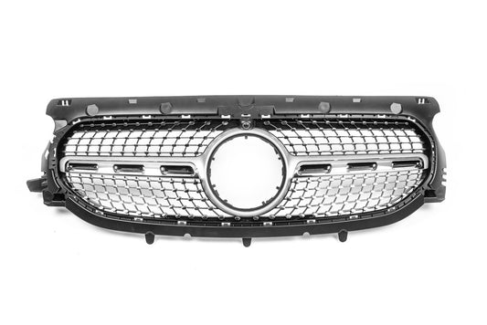Front grill Diamond Silver for Mercedes GLA H247 2020↗︎ - image 2