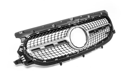 Front grill Diamond Silver for Mercedes GLA H247 2020↗︎ - image 1