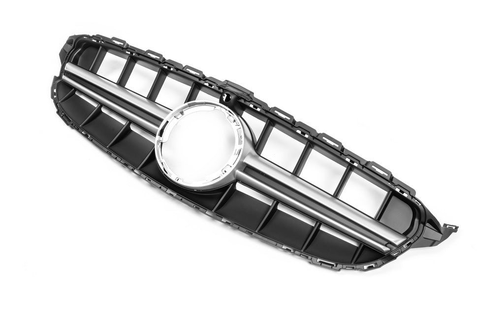 Front grille C63-design for Mercedes C-class W205 2014-2021 - image 6