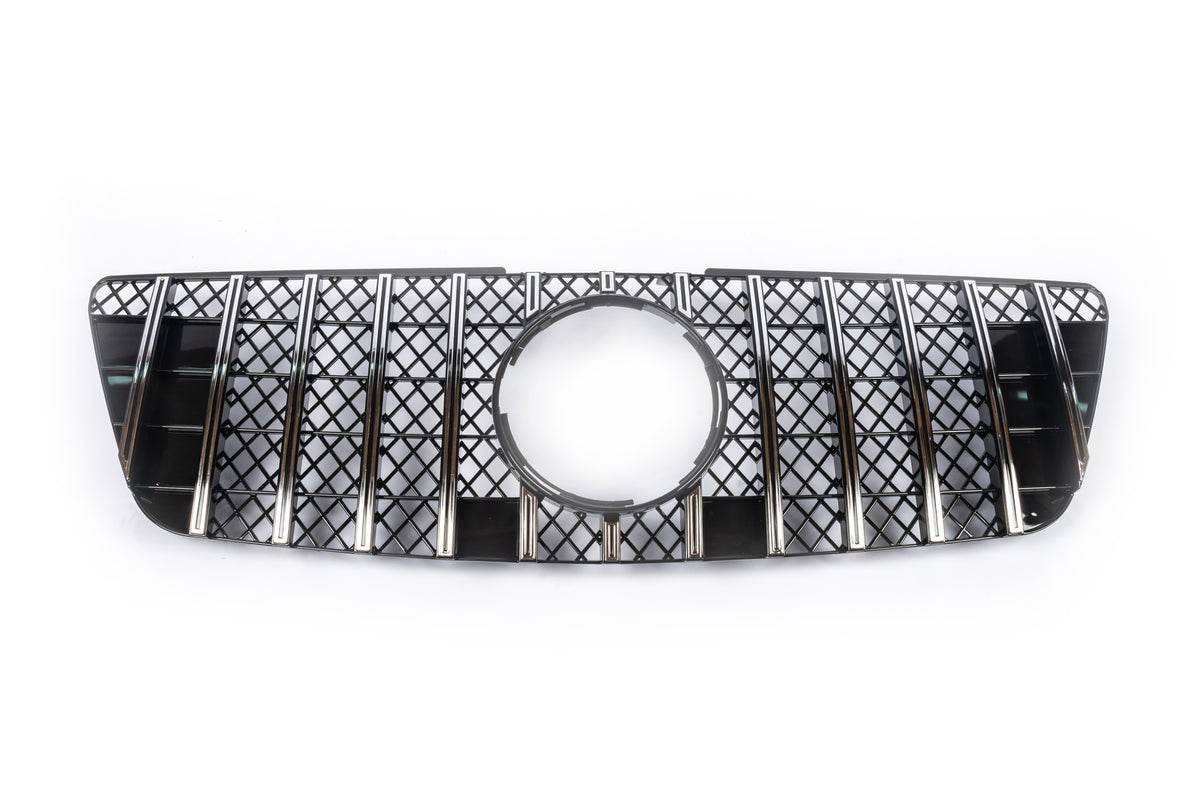 Front grille (GT Panamericana, 2009-2012) for Mercedes ML W164 - Reelken Auto