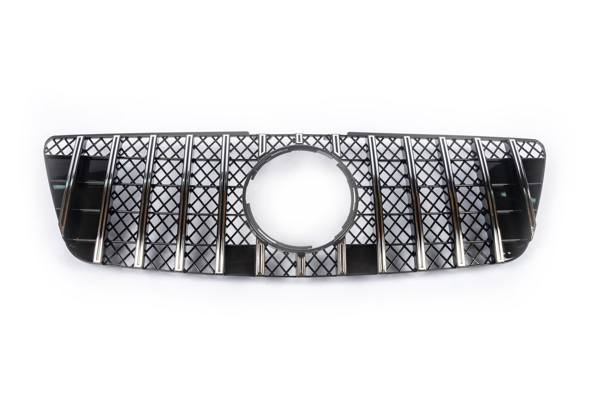 Front Grille (GT Panamericana, 2009-2012) for Mercedes ML W164 2005-2011 - image 2