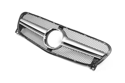 Front grill AMG Silver (2014-2016) for Mercedes GLA X156 2014-2019 - Reelken Auto