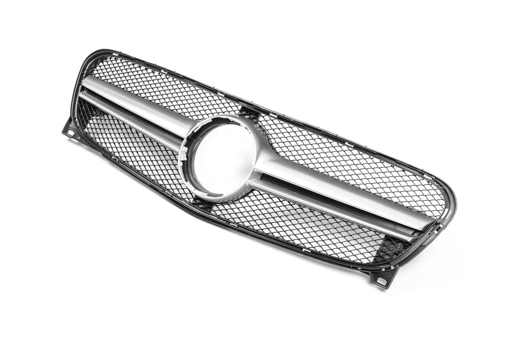 Front Grille AMG Silver (2014-2016) for Mercedes GLA X156 2014-2019 - image 4