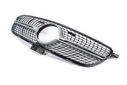 Tuning Front Grille (Diamond Silver) for Mercedes GLE coupe C292 2015-2019 - image 4