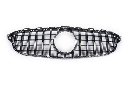Front grill GT for Mercedes C-class W205 2014-2021 - image 3