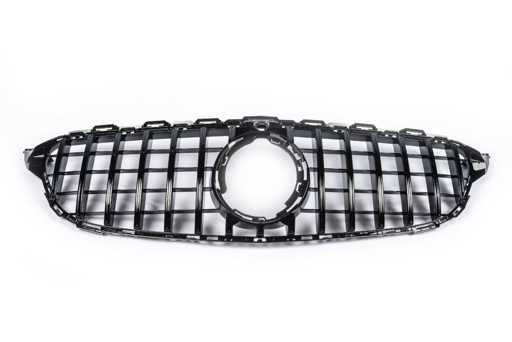 Front grill GT for Mercedes C-class W205 2014-2021 - image 5