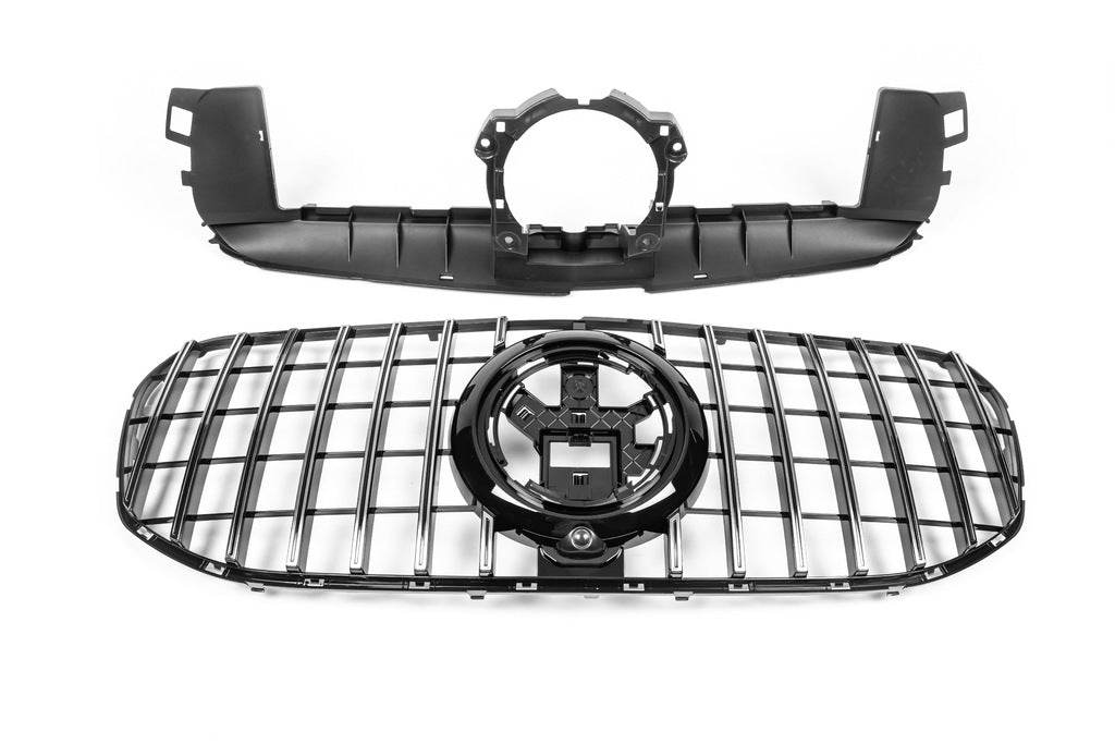 Front grille 2019-2023 (GT Panamericana) for Mercedes GLS X167 - Reelken Auto