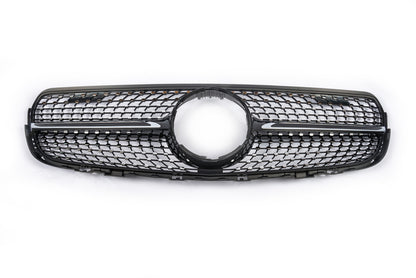 Front Grille Diamond Black (2015-2019) for Mercedes GLC coupe C253 2016-2023 - image 2