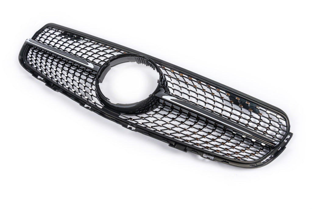 Front Grill 2015-2019 (Diamond Black) for Mercedes GLC coupe C253 - image 2