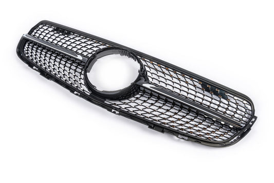 Front Grill 2015-2019 (Diamond Black) for Mercedes GLC coupe C253 - image 2
