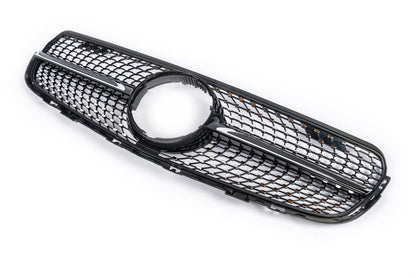 Front Grille Diamond Black (2015-2019) for Mercedes GLC coupe C253 2016-2023 - image 3