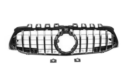 GT Panamericana front grill (with space for camera) for Mercedes A-class W177 2018↗ - Reelken Auto