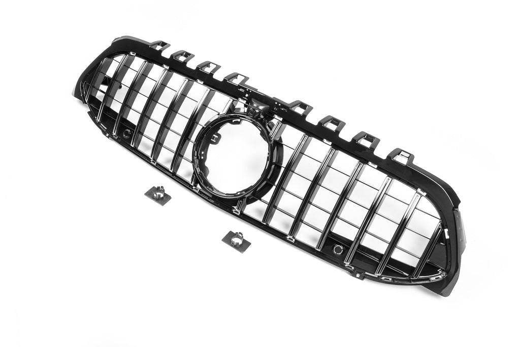 GT Panamericana front grill (with space for camera) for Mercedes A-class W177 2018↗ - Reelken Auto