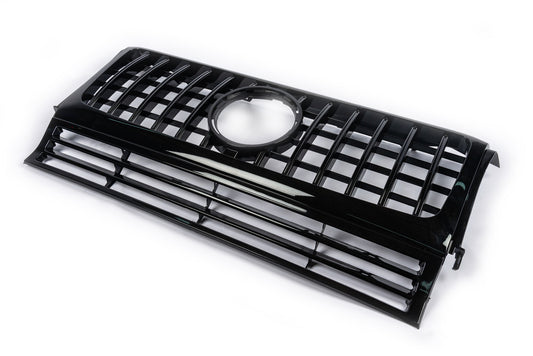 Front grille (GT Panamericana, no chrome) for Mercedes G class W463 1990-2018 - image 2