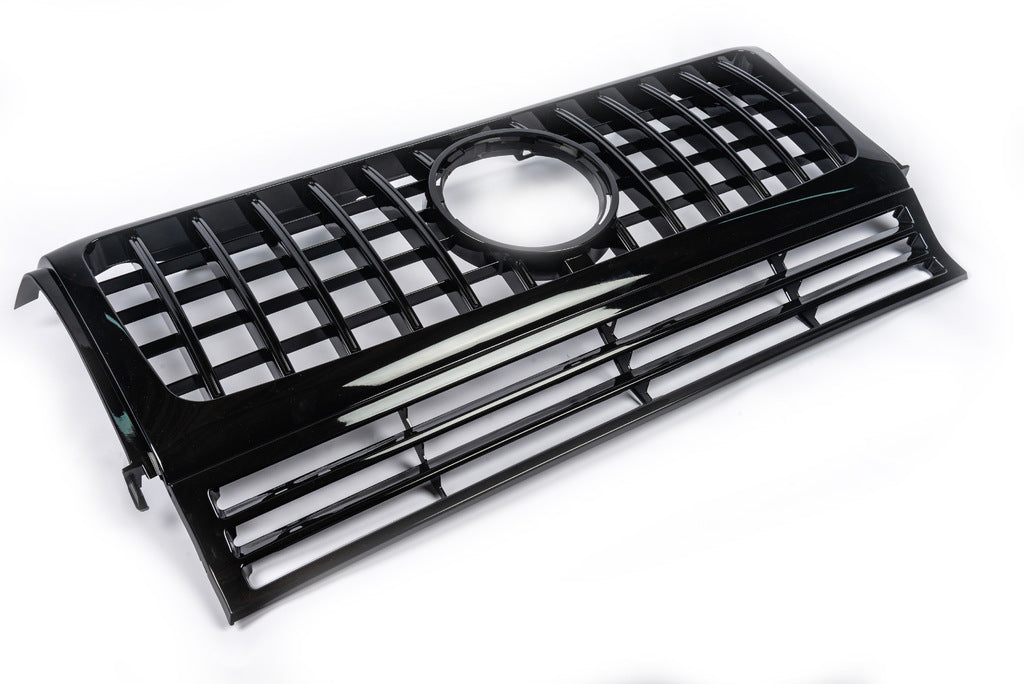 Front grille (GT Panamericana, no chrome) for Mercedes G class W463 1990-2018 - image 3
