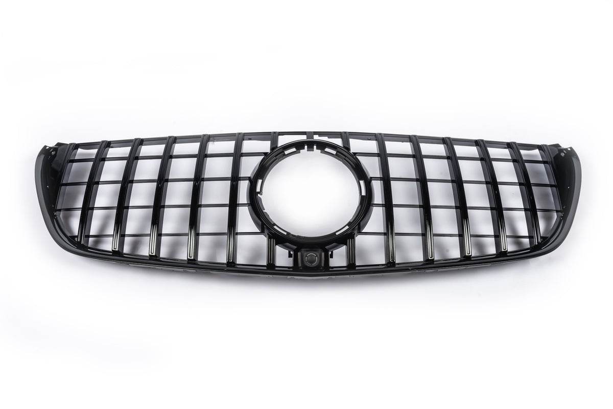 Front grille GT Panamericana Black (2014-2019 for V-class) for Mercedes Vito / V-class W447 2014↗ year - Reelken Auto