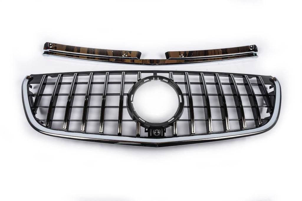 GT Panamericana Chrome Front Grille (2014-2023 for Vito W447) for Mercedes Vito / V-class W447 2014↗ year - Reelken Auto