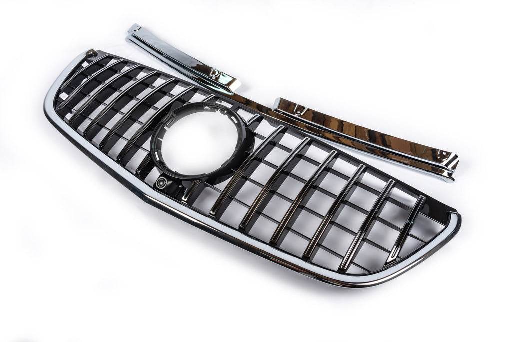GT Panamericana Chrome Front Grille (2014-2023 for Vito W447) for Mercedes Vito / V-class W447 2014↗ year - Reelken Auto