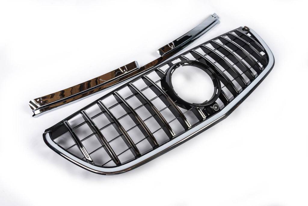 GT Panamericana Chrome Front Grille (2014-2023 for Vito W447) for Mercedes Vito / V-class W447 2014↗ year - Reelken Auto