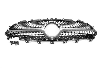 Front Grille (Diamond Silver) for Mercedes CLS C257 2018- - image 2