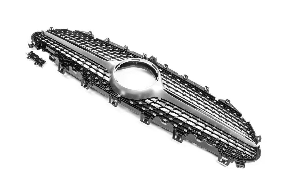 Front grill (Diamond Silver) for Mercedes CLS C257 2018- - Reelken Auto
