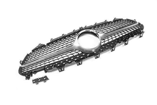 Front grill (Diamond Silver) for Mercedes CLS C257 2018- - Reelken Auto