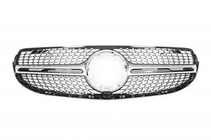 Front grill Diamond Silver (2020+) for Mercedes GLC X253 - Reelken Auto