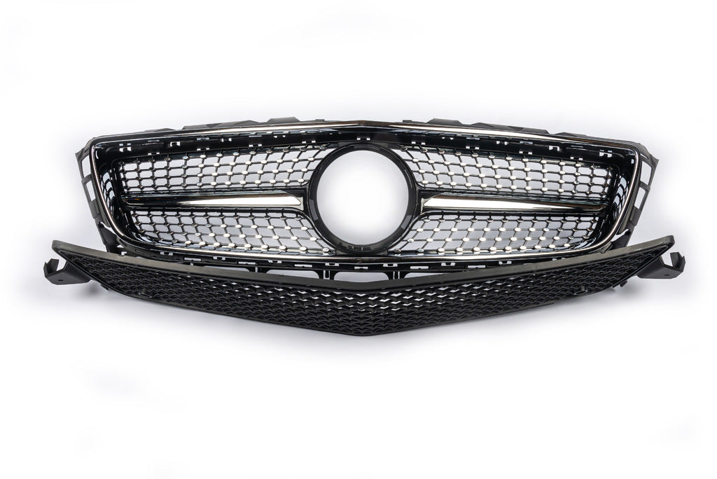 Front Grille 2011-2014 (Diamond Silver) for Mercedes CLS C218 2011-2018 - image 6