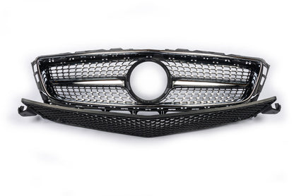 Front Grille 2011-2014 (Diamond Silver) for Mercedes CLS C218 2011-2018 - image 6