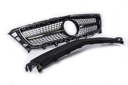 Front Grille 2011-2014 (Diamond Silver) for Mercedes CLS C218 2011-2018 - image 8