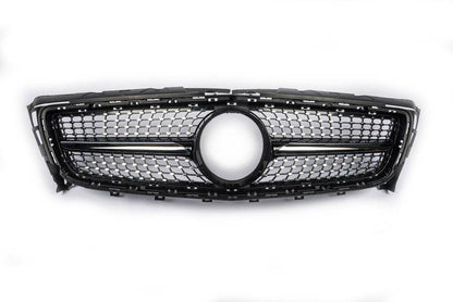 Front grill 2011-2014 (Diamond Silver) for Mercedes CLS C218 2011-2018 - Reelken Auto