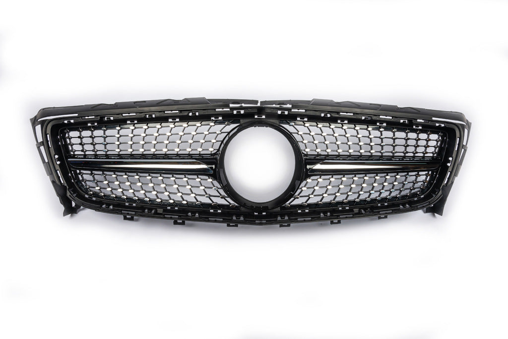 Front Grille 2011-2014 (Diamond Silver) for Mercedes CLS C218 2011-2018 - image 9