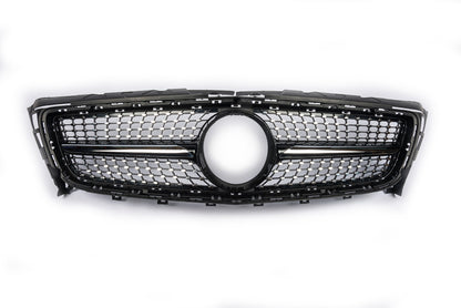 Front Grille 2011-2014 (Diamond Silver) for Mercedes CLS C218 2011-2018 - image 9