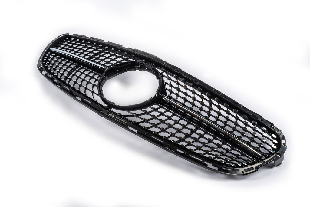 Front Grille Diamond Black (for Avantgarde and AMG-Line, 2013-2016) for Mercedes E-сlass W212 2009-2016 - image 4