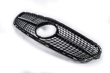 Front Grille Diamond Black (for Avantgarde and AMG-Line, 2013-2016) for Mercedes E-сlass W212 2009-2016 - image 4