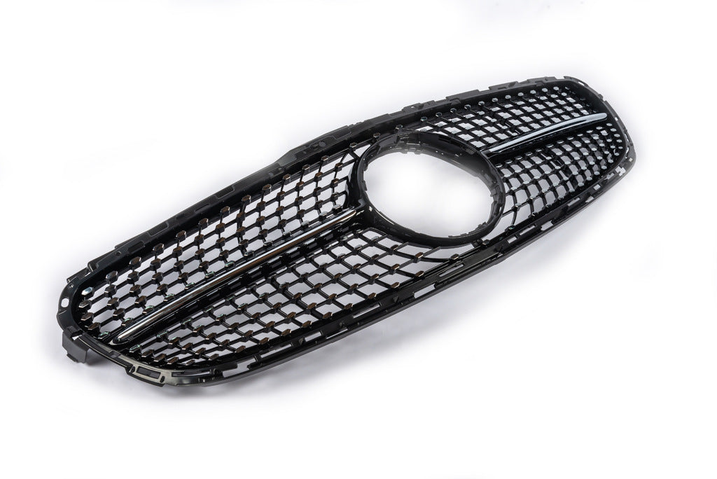 Front Grille Diamond Black (for Avantgarde and AMG-Line, 2013-2016) for Mercedes E-сlass W212 2009-2016 - image 5