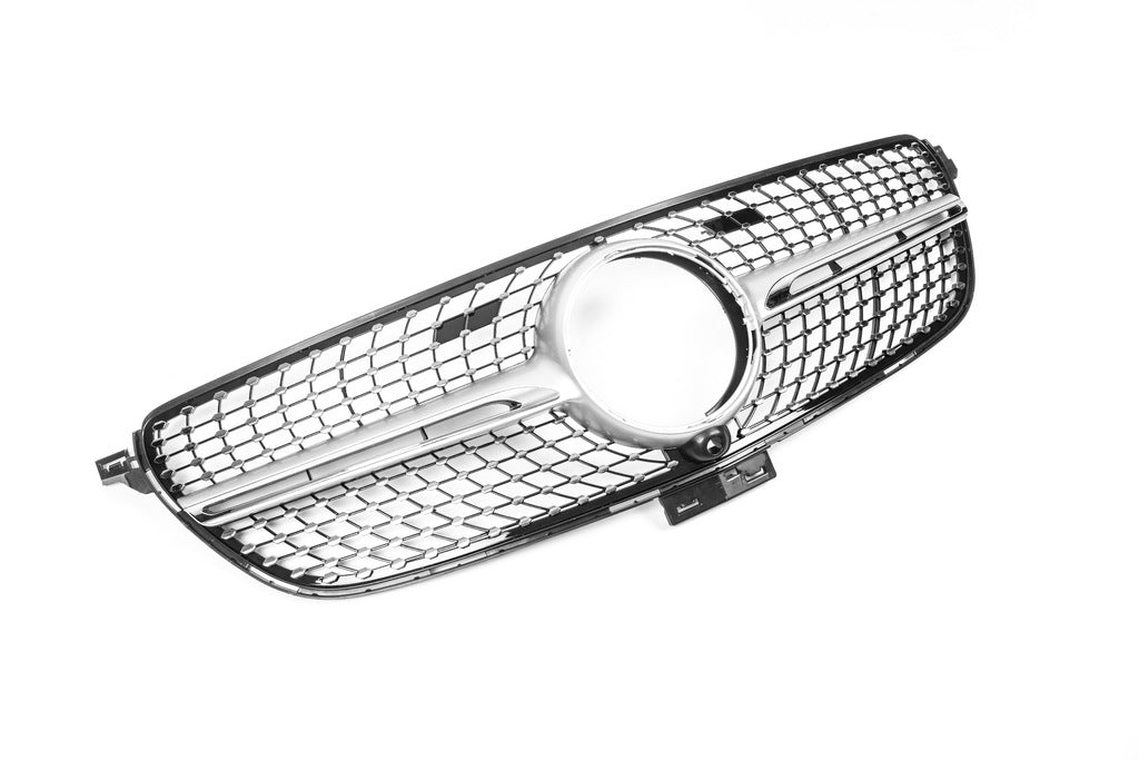 Tuning Front Grille (Diamond Silver) for Mercedes GLE coupe C292 2015-2019 - image 7