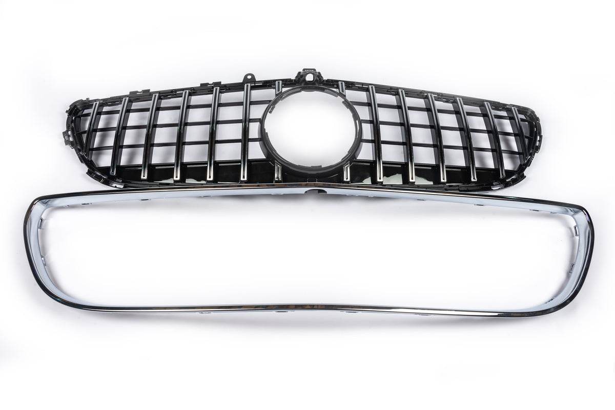 Front grille with frame 2014-2018 (GT Panamericana) for Mercedes CLS C218 2011-2018 - Reelken Auto