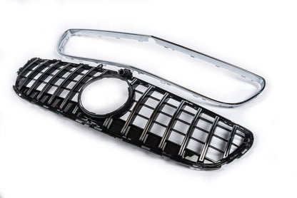 Front grille with frame 2014-2018 (GT Panamericana) for Mercedes CLS C218 2011-2018 - image 5